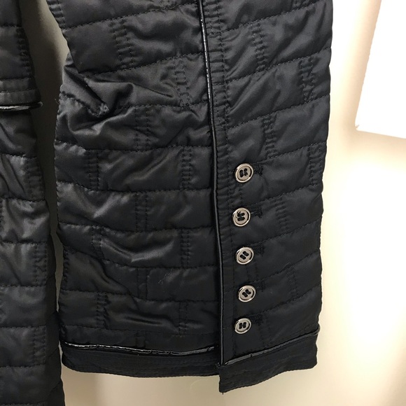 Laundry By Design XS Black Quilted Tied Jacket - Picture 5 of 7